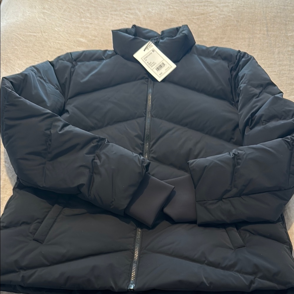 Theory Black Puffer Jacket
